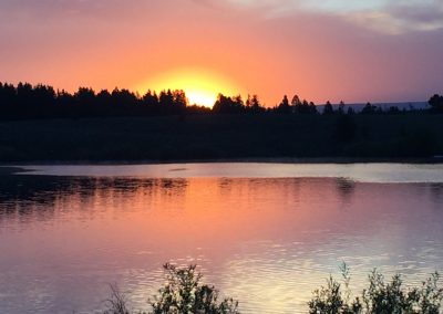 Sunrise on the Reservoir